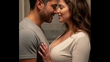 My neighbor's big cock penetrates my big ass in the laundry room - AI-generated content