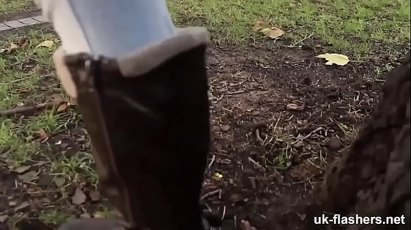 British lassie pisses her pants in front of everybody