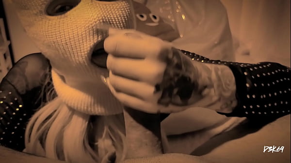 Deep throat blowjob, gagging on the cock, and lots of cum in POV.