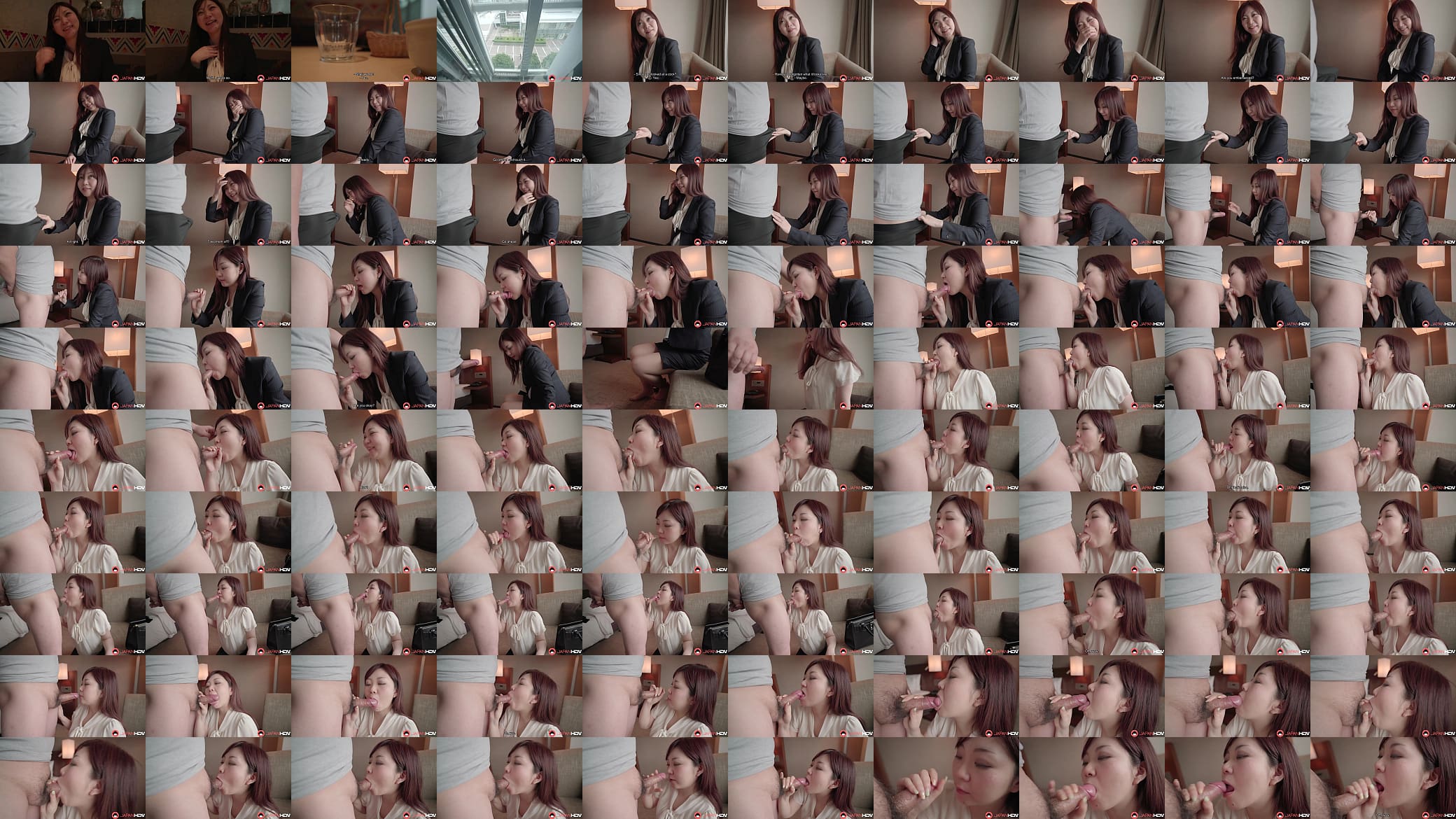 Japanese office lady, Tubasa sucks dick, uncensored 预览图