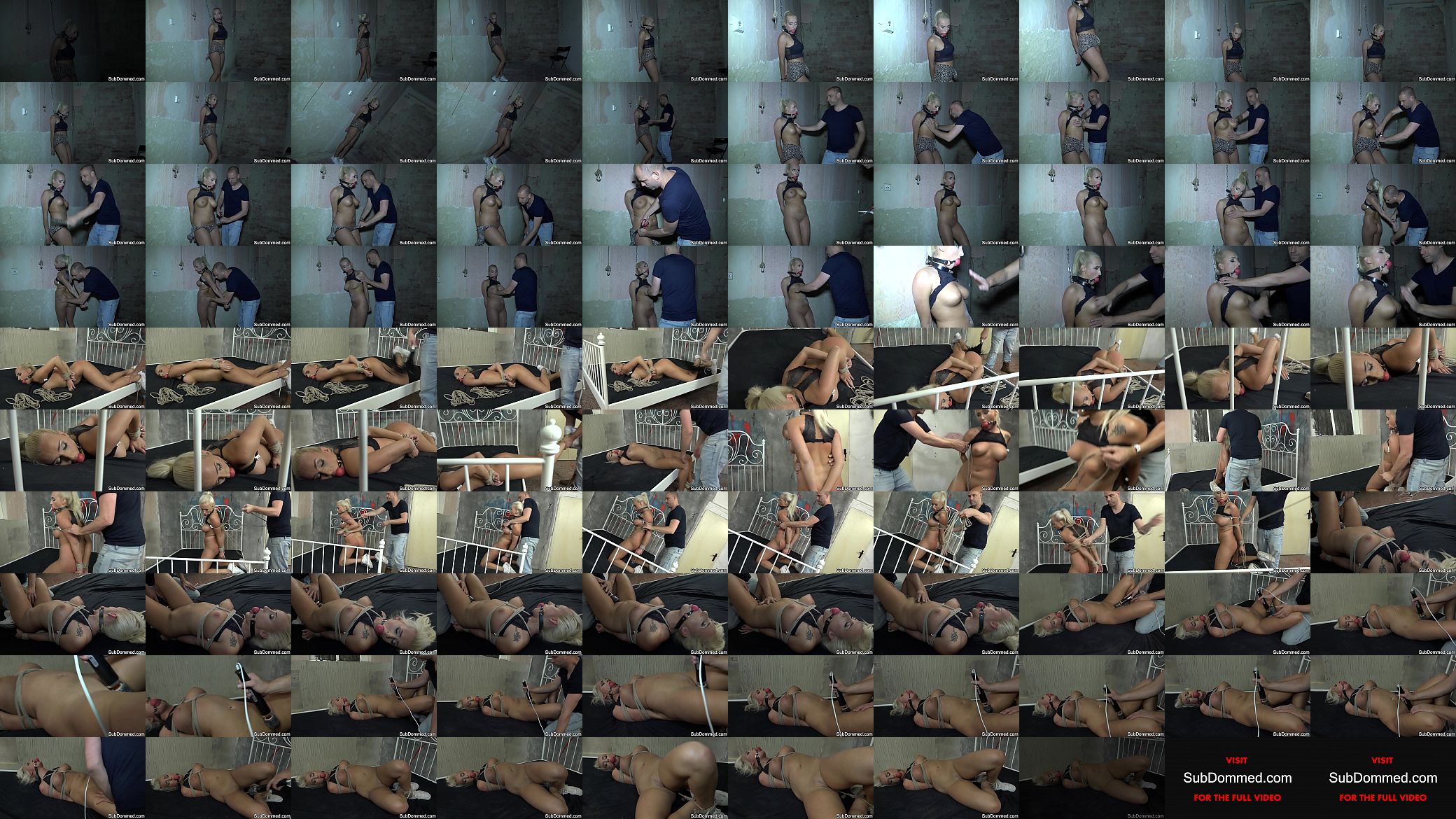 Euro submissive submits to her maledom 预览图