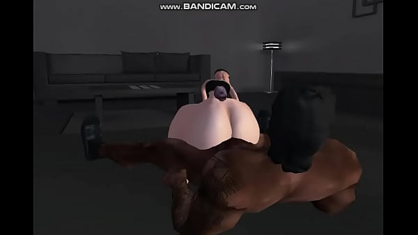 Thick ass Femboy riding BBC 2/3 IMVU