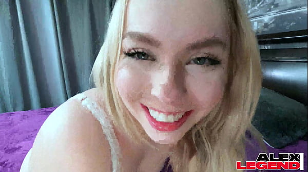 Alex Legend Nails Blonde PAWG Haley Spades' Sweet Shaved Pussy!