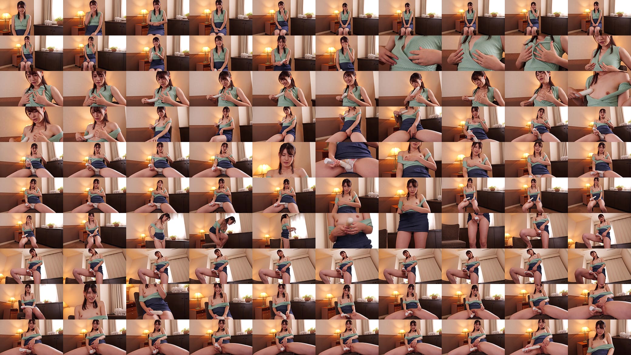 Slender beautiful Japanese wife masturbates for the first time in front of the camera and climaxes intensely while holding back her embarrassment. 预览图
