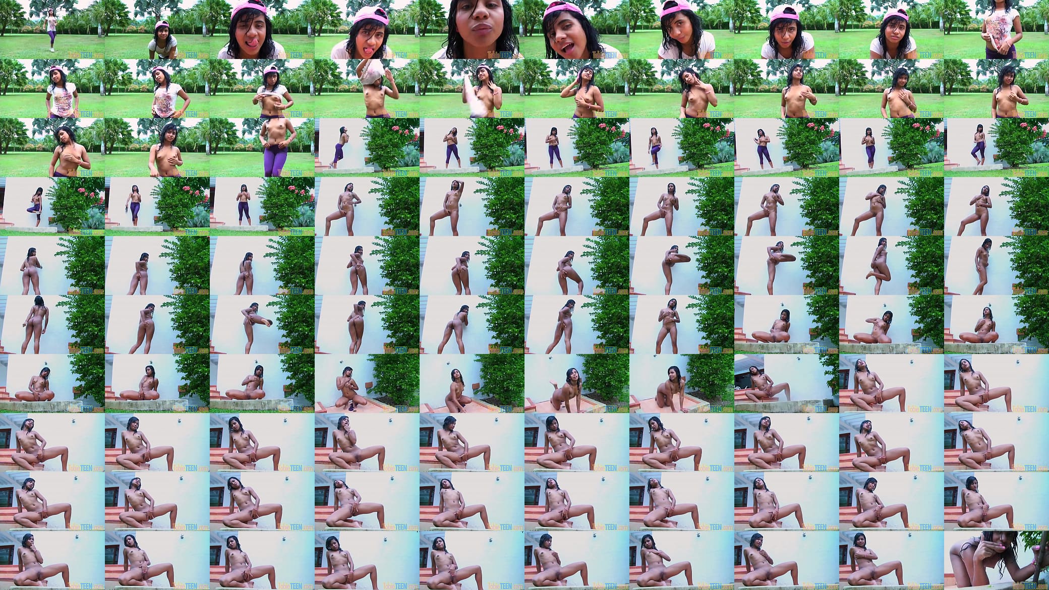 Tobie Teen masturbates in raunchy display 预览图