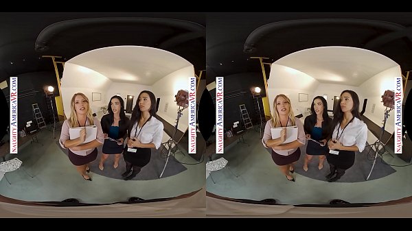 Download Video - Naughty America - Diana Grace saves Andreina Deluxe's and Candice Dare's jobs by tag teaming the director