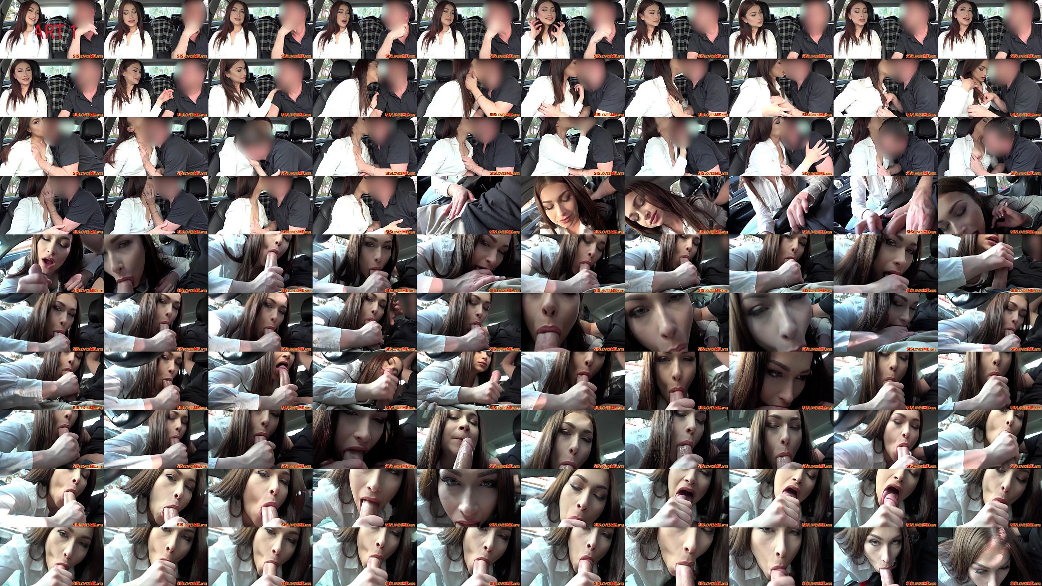 Car Blowjob From StepSister Jennifer Jacob 预览图