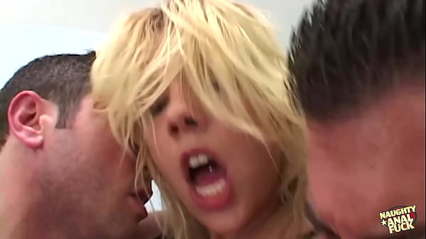 Download Video - Tattooed big ass blonde Genesis Syke gets her asshole destroyed by two huge cocks