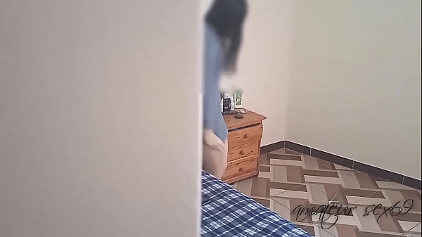 I catch her sending nude photos to her boyfriend when she's home alone- I take advantage of the moment to put my dick in him before they discover us