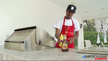 Cookout becomes wild ebony orgy