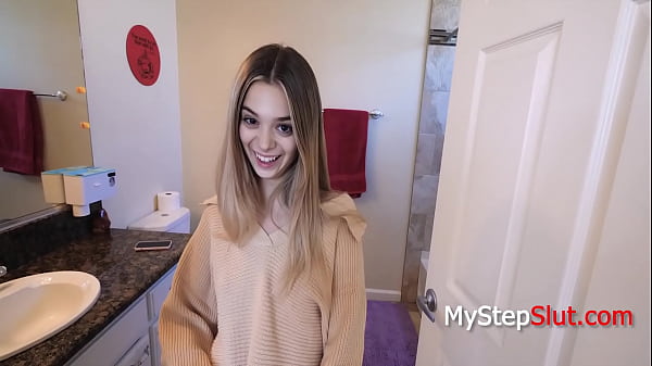 Teen Stepdaughter Little With Small Tits Fucked