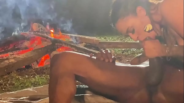 I WAS FLAGGED SWALLOWING THE HUGE DICK OF THE NEGRÃO - Marsha Love and Capoeira