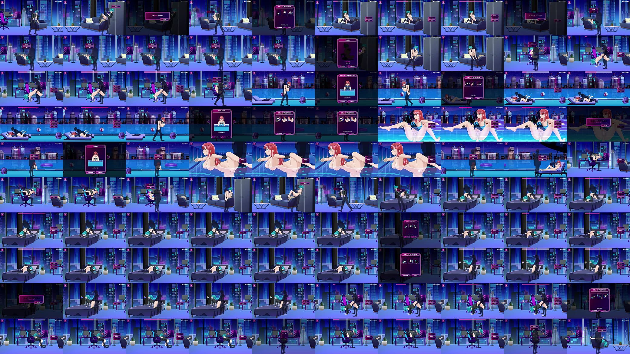 UNLOCKING EVERYTHING TO SEE THE GIRLS NAKED WHILE FUCKING! - Nightgamer 0.20 (NO COMMENTARY) 预览图