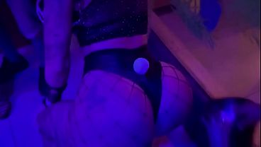 Tearing open the pussy of this gorgeous blonde, rubbing my big cock against her until it's all red and wet.