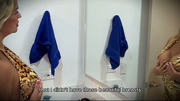 I fuck a muscular Latino stranger in my hotel room with my wet MILF pussy. I take all your milk inside me!