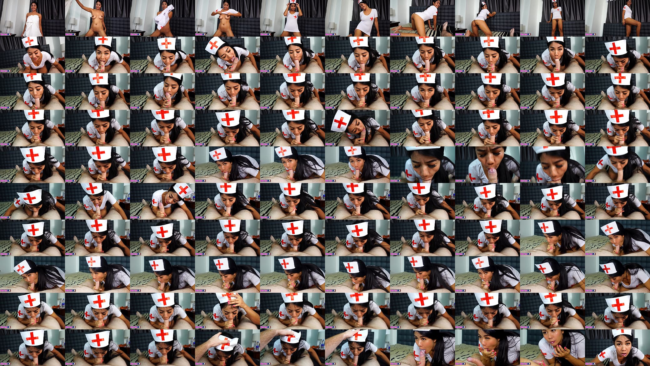 Sexy Thai Nurse Sucks Cock with CIM 预览图