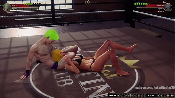 Joe Curr VS Lycy (Naked Fighter 3D)