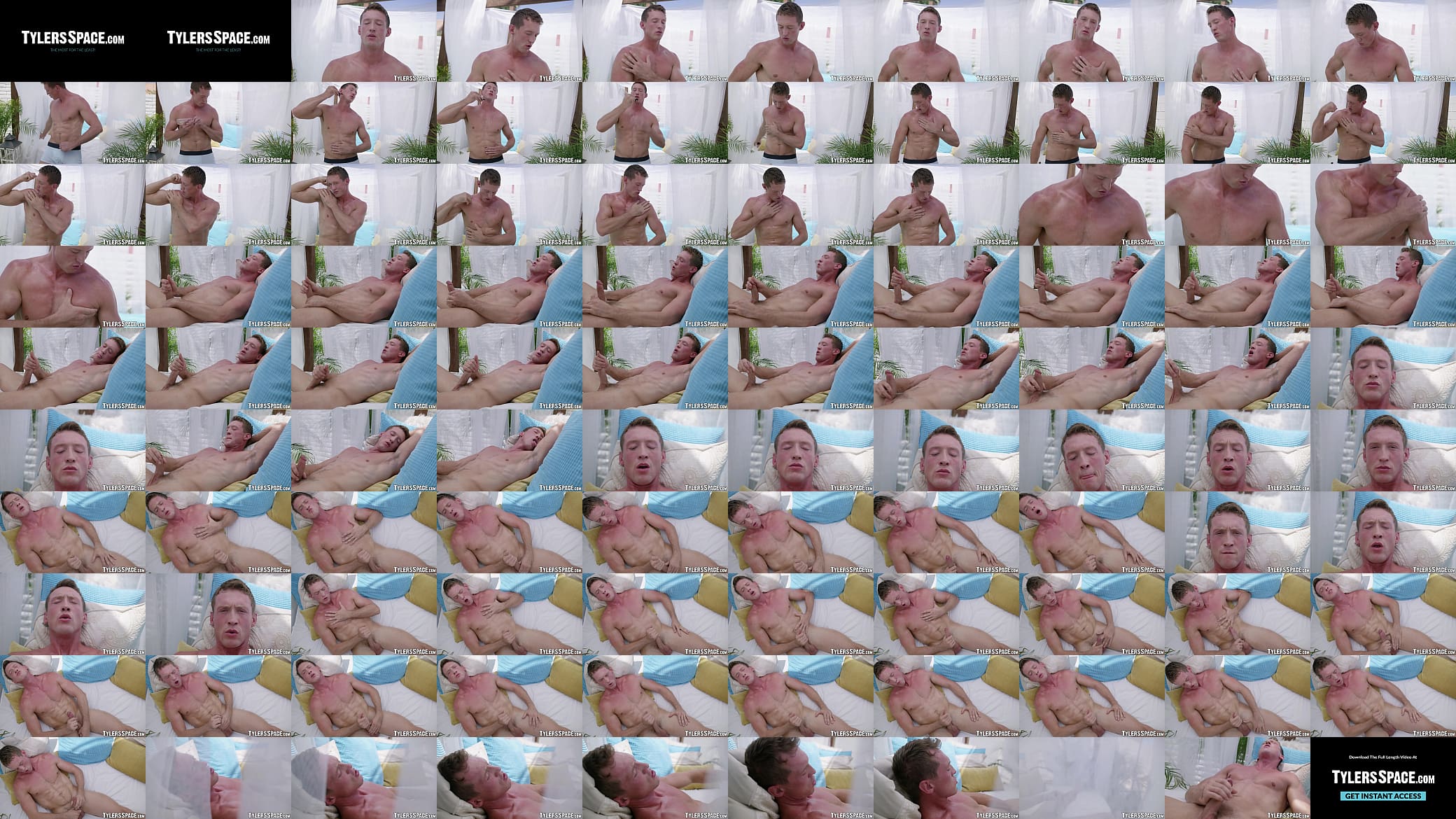 Handsome jock Pierce Paris loves jerking off all alone 预览图