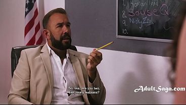 Lesbians Were Given No Choice By Pervy Teacher - Will Pounder, Myra Moans, Pixie Smalls