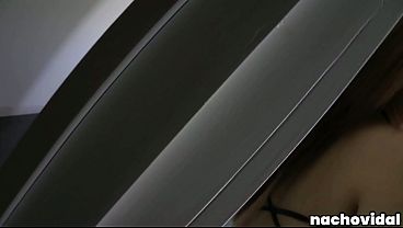 Nacho Vidal Finds Eva Reina in the Bathroom, Films Her Hard and Finishes All Over Her Face