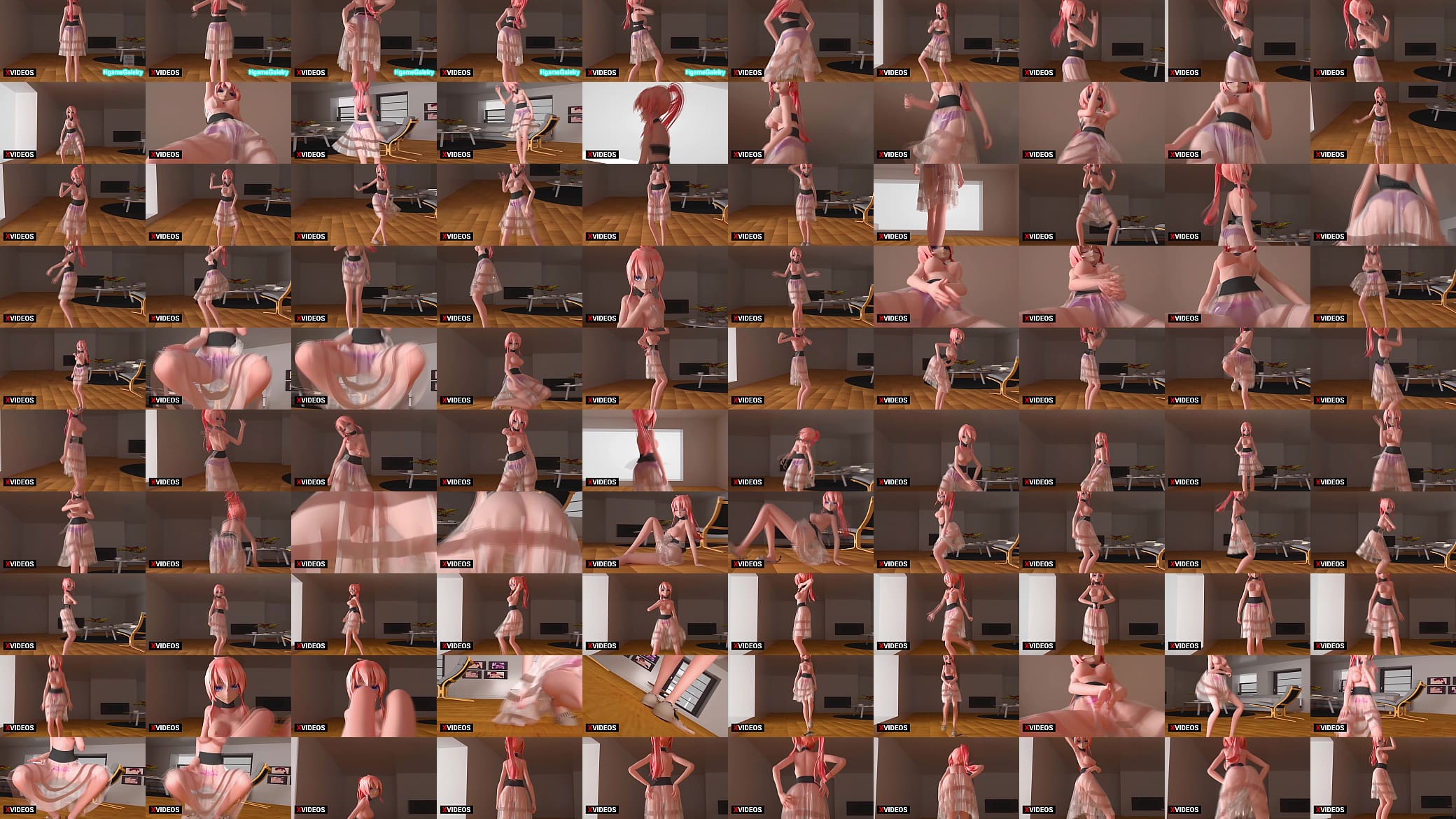 0001 -【R18-MMD】Chocolate Cream MMD strip dance 预览图