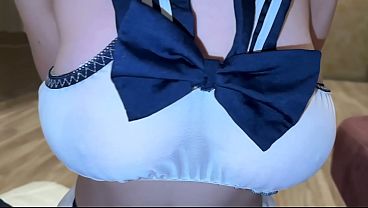 Big Titty Sailor Girl &ndash; That Massive Bow Can&rsquo;t Contain These Jugs
