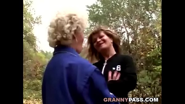 Granny Lesbian Love In The Forest