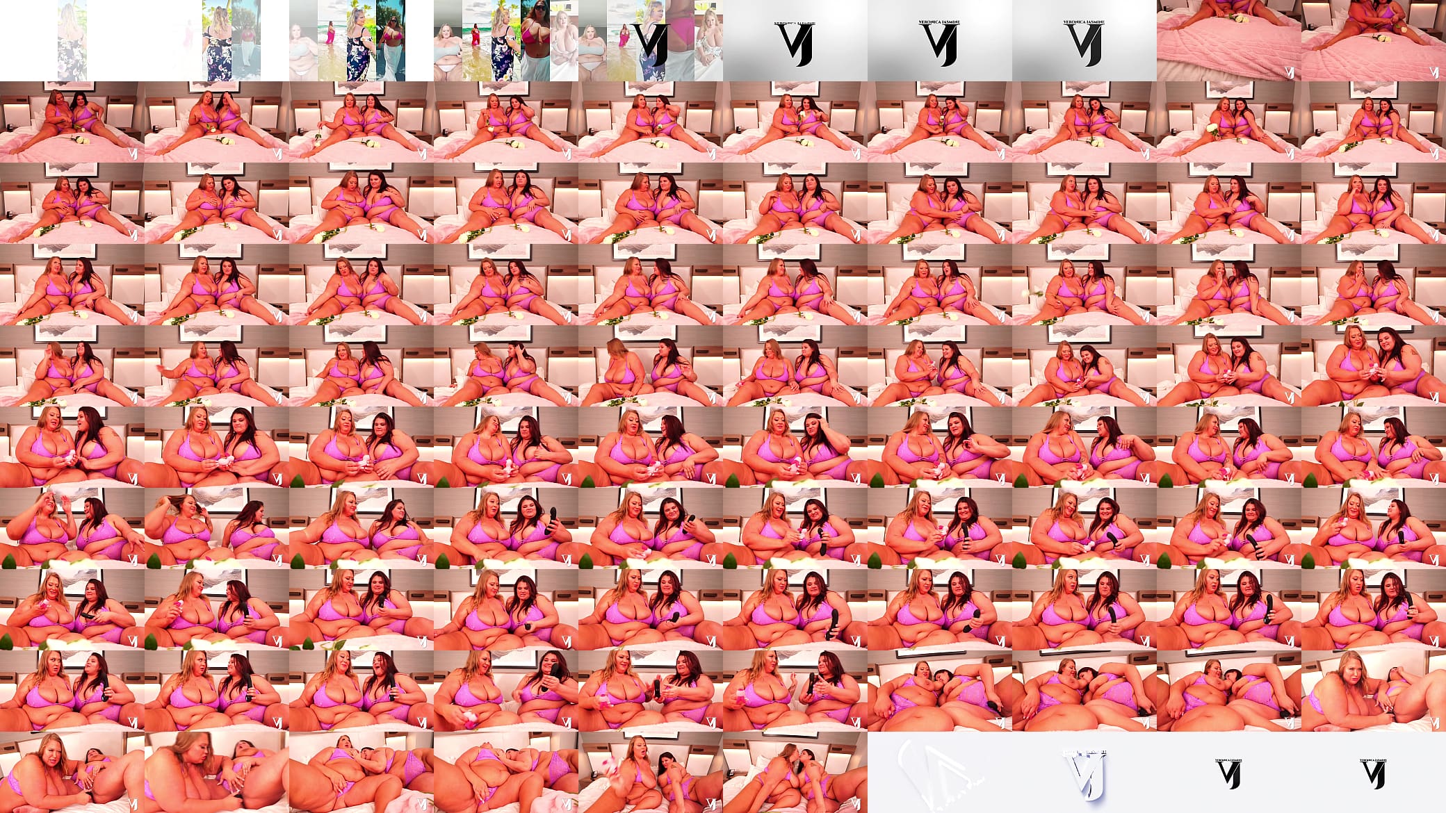 TEASER It&rsquo;s Easter payday for two fat milfs 预览图