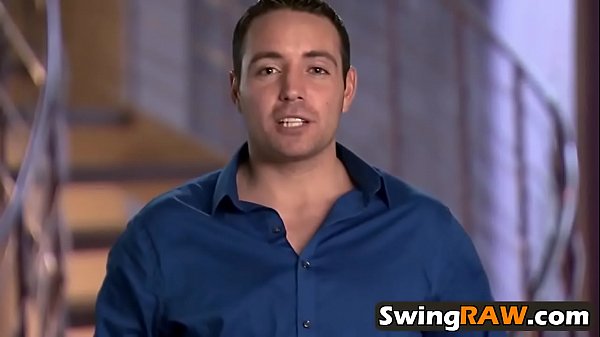 Swingers couple introduce themselves with other swingers