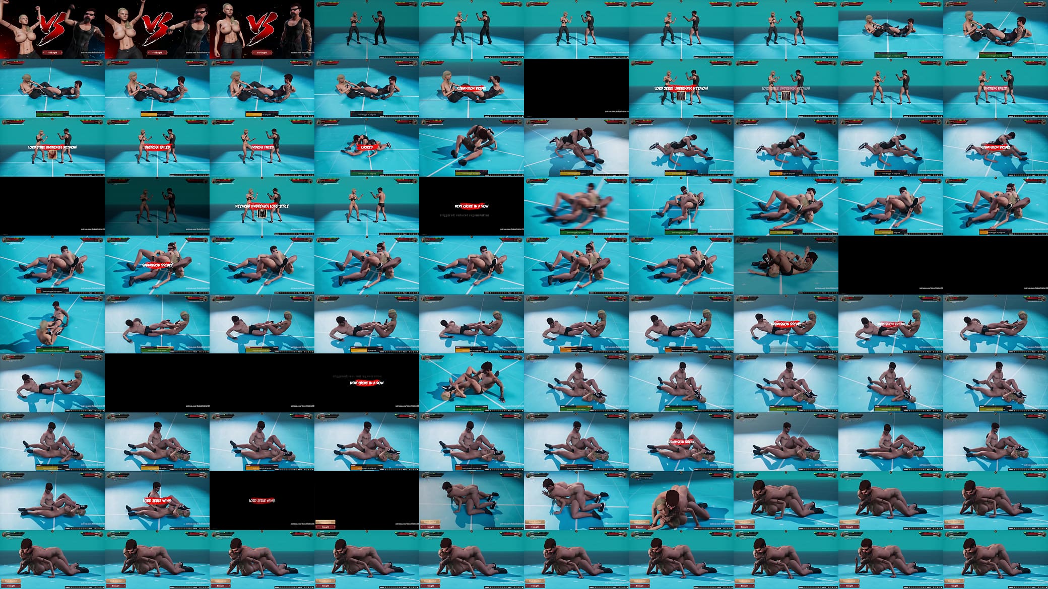 Nezakah VS Lord Jerle (Naked Fighter 3D) 预览图