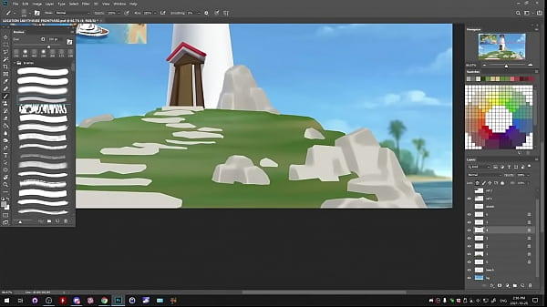 Stream | Picarto | DarkCookie - Summertime Saga (2021.10.25) 1 h 46 min