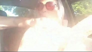 A drive in the car looking for sexual fun.