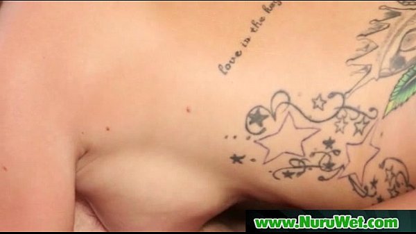 Pretty busty babe slippery sex nuru massage 09