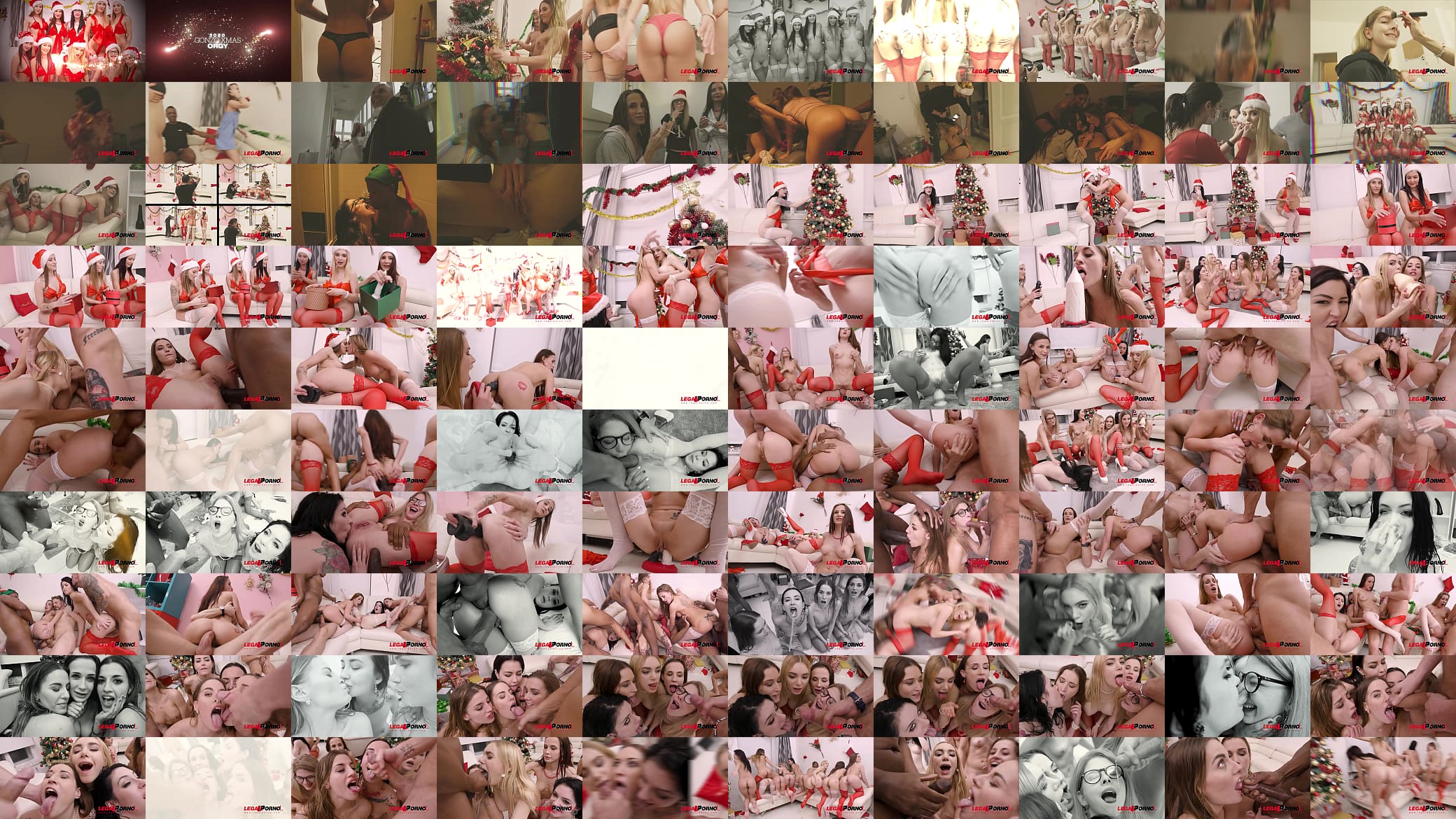 Gonzo.com XXXMas 2020 Party - 10 Versus 10 Anal Orgy - Drinks Included! SZ2590 预览图