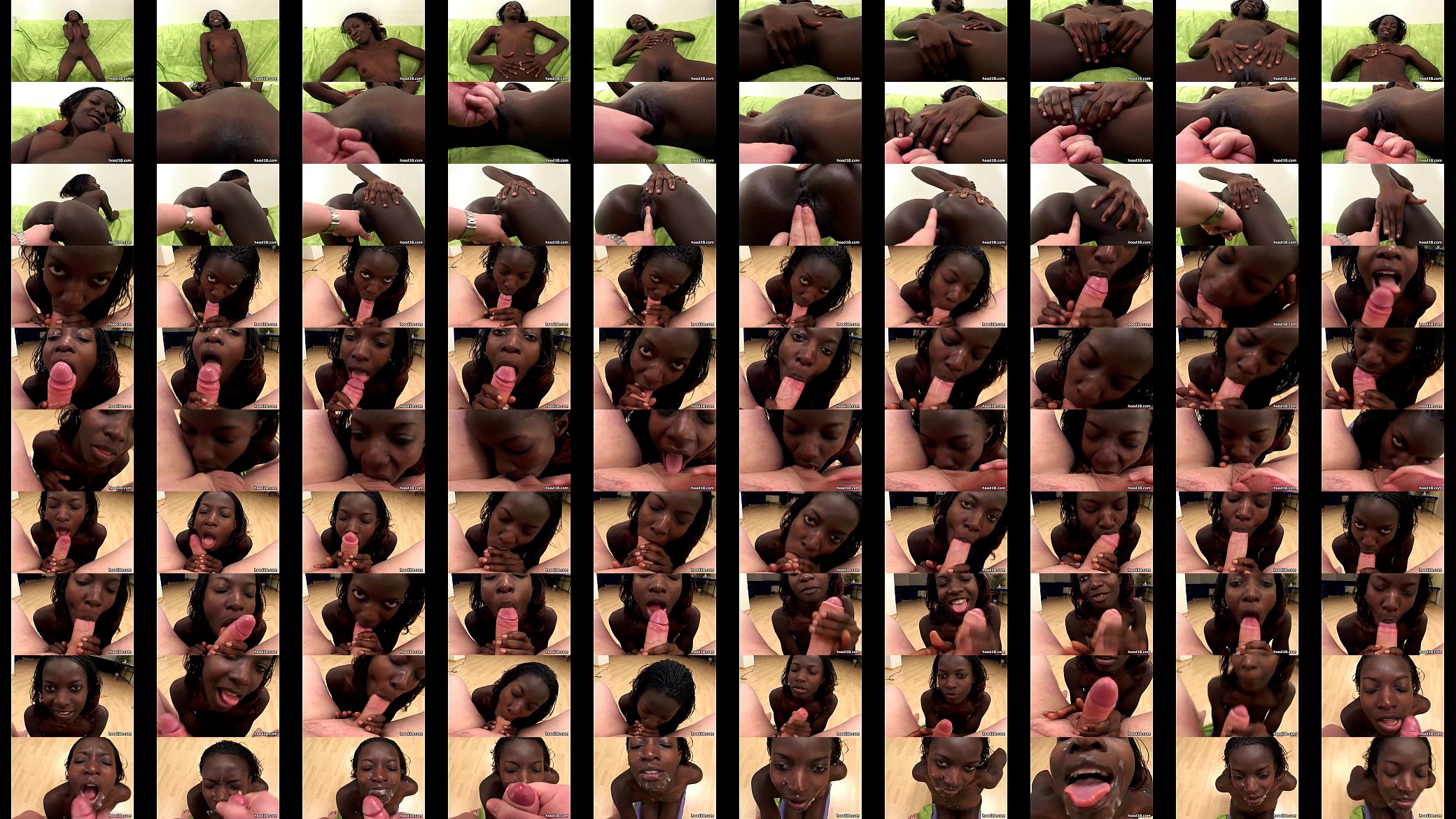 Hot ebony girl craving a hard cock 预览图