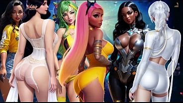 STEPHANIE'S BIG ASS SEX TEASE AI ANIMATED HENTAI CARTOON