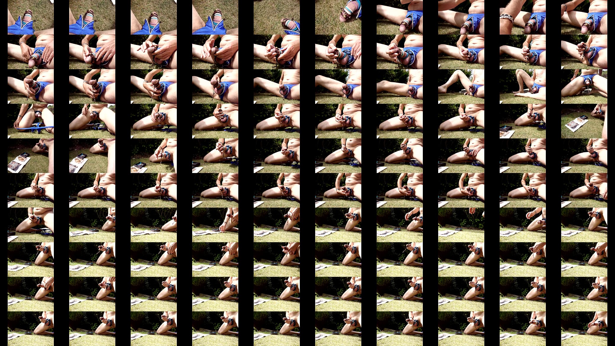 Engorged Erection - 18 Jun 10 004PCS 3,47 Swimwear Unzipped: Erection, Coronal Bell, Masturbation, Orgasm &amp; Cum Ejaculation 预览图
