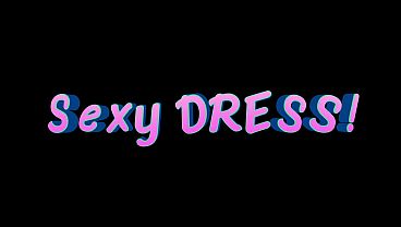Pretty woman tries on a lot of sexy things, sucks and fucks in clothes and pantyhose!