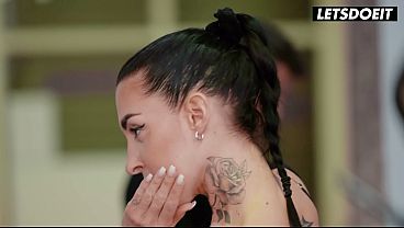 Lia Lin Gets Fingered Then Fucked Standing With Leg on the Wall