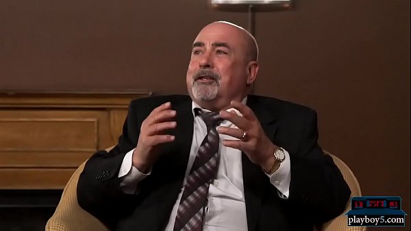 Shark tank parody becomes hot threesome on the set