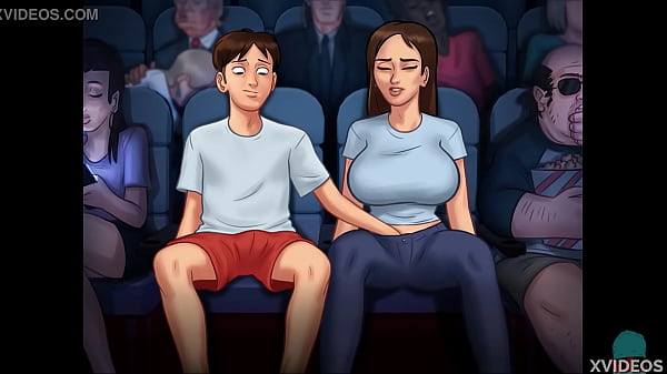 Download Video - SUMMERTIME SAGA &num;20 &bull; Busty brunette can't get enough of this big dick