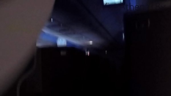 PETITE TEEN MASTURBATES ON PLANE