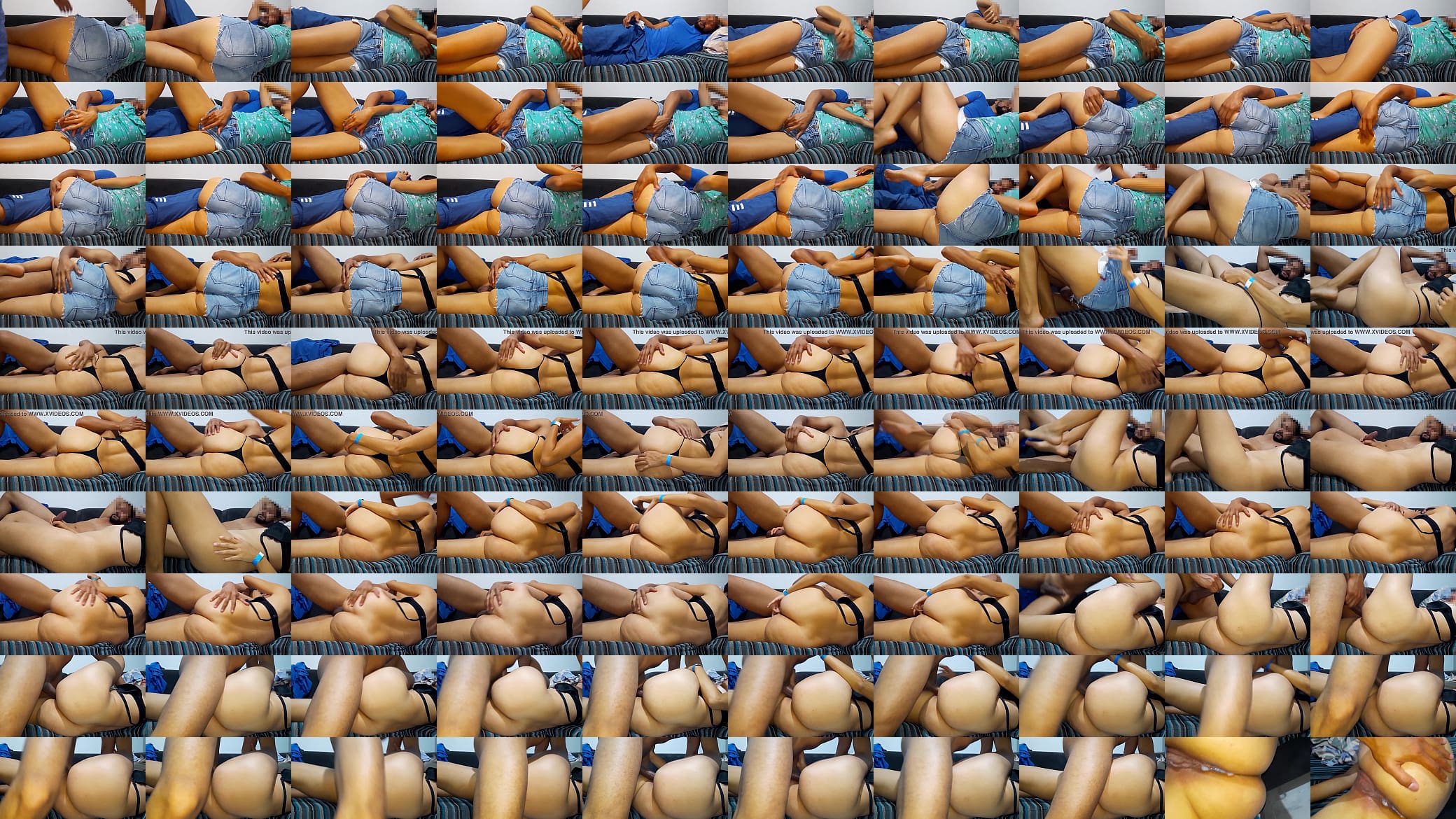 HERMANASTRA de gran culo quiere que la folle en el sof&aacute; | CREAMPIE 预览图
