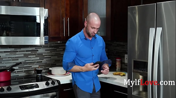 HOT Milf cheats when her husband aint home