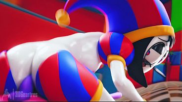Download Video - Pomni &lpar;The Amazing Digital Circus&rpar; 3D Compilation - The Best Hot Animations