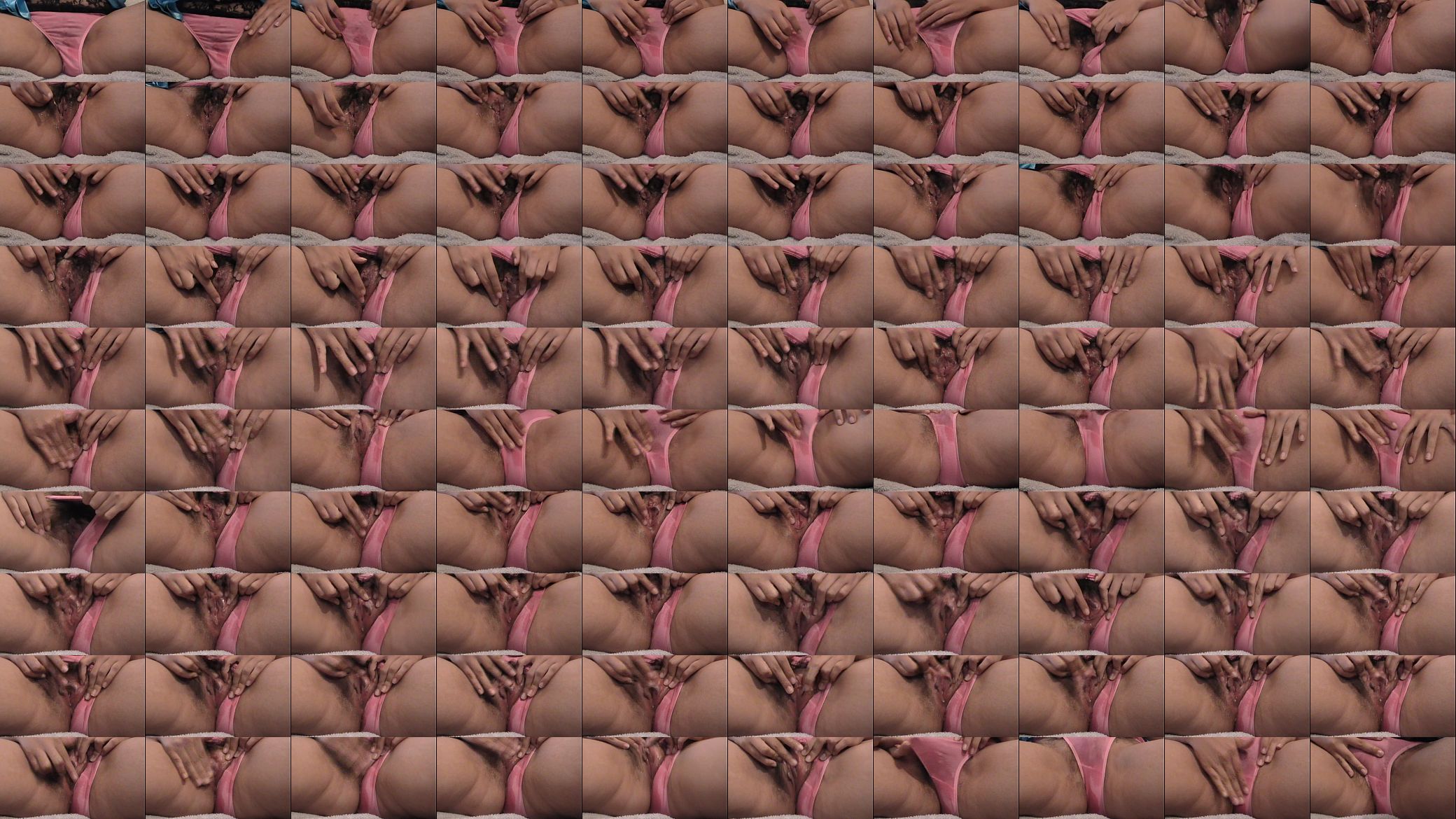 Fingering through my panties / Ded&eacute;andome con pantis puestas 预览图