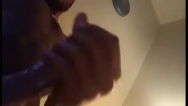 thumb oiled up dick stroking