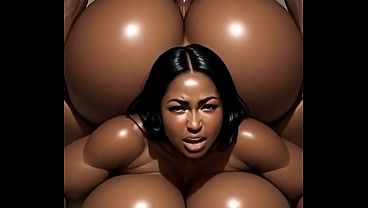 Download Video - Sexy Ebony babe Ai get fucked in the ass by bbc