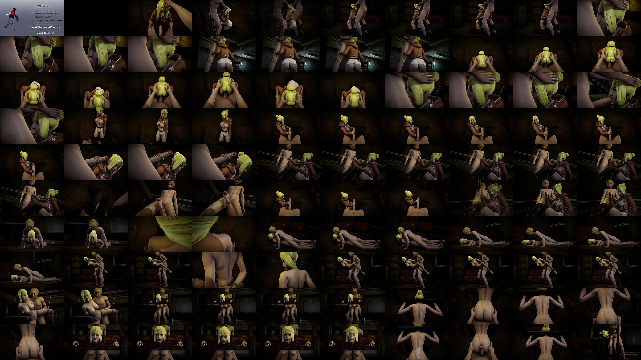 Armin fucked Annie Leonhart bondage [Full Video] 预览图