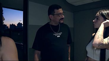 Lucky Neighbor 2 - ffm - Threesome (12min.Version)